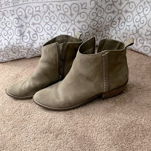 Dv8 boots. Fit like a size 8. Tan suede